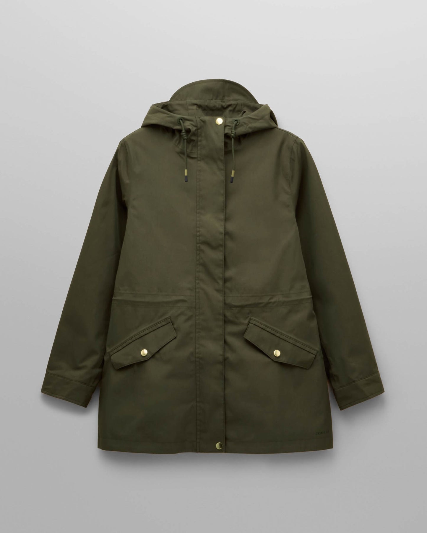 Joules Portwell Womens Raincoat - Green Grapeleaf