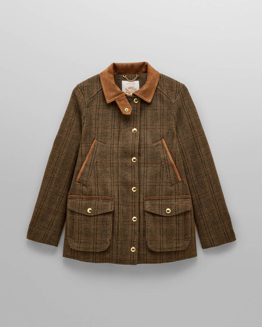 Joules Womens Contemporary Fieldcoat - Roston Tweed