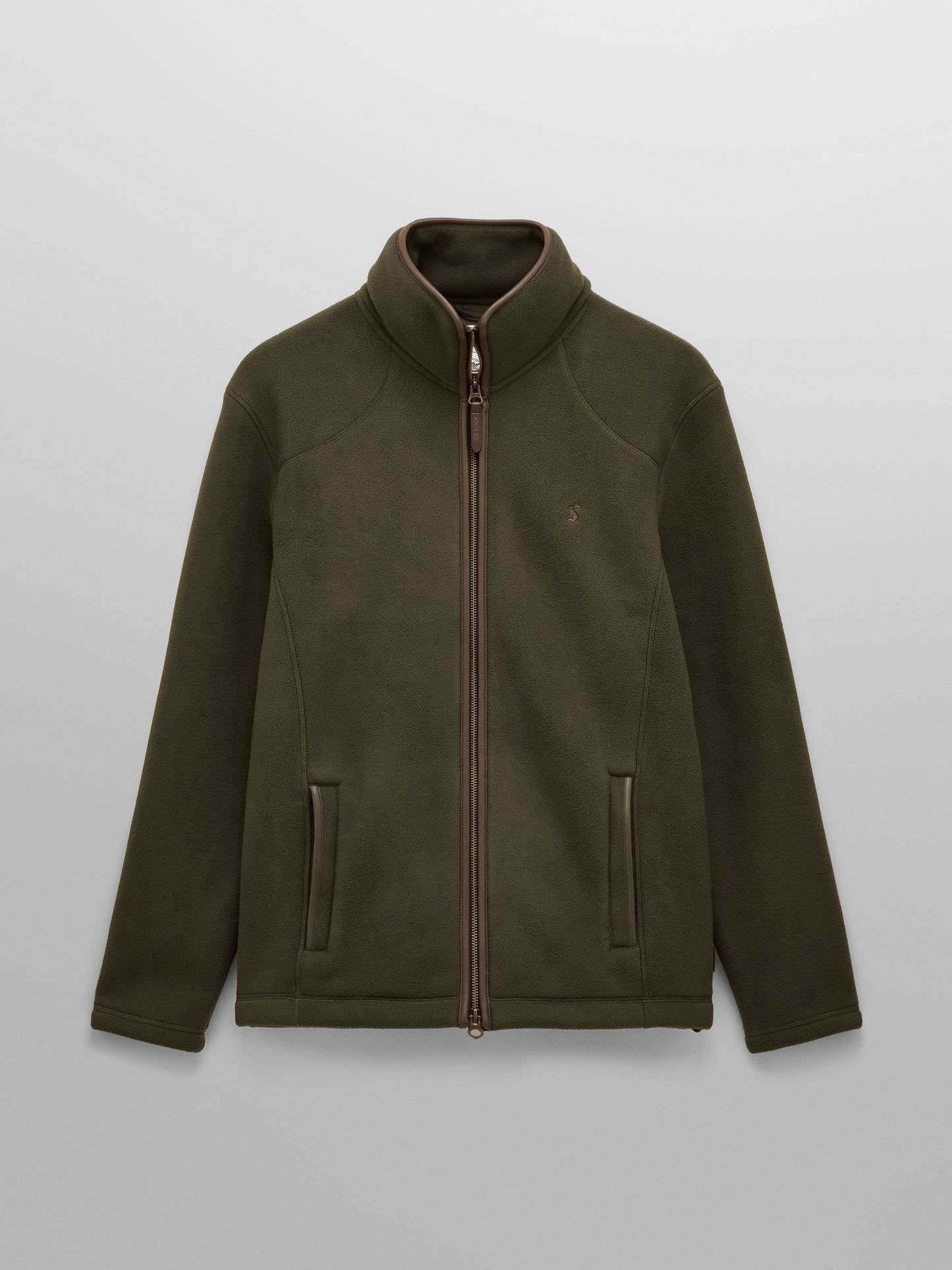 Joules Mens Heritage Full Zip Fleece - Dark Green - CHO - Designer 