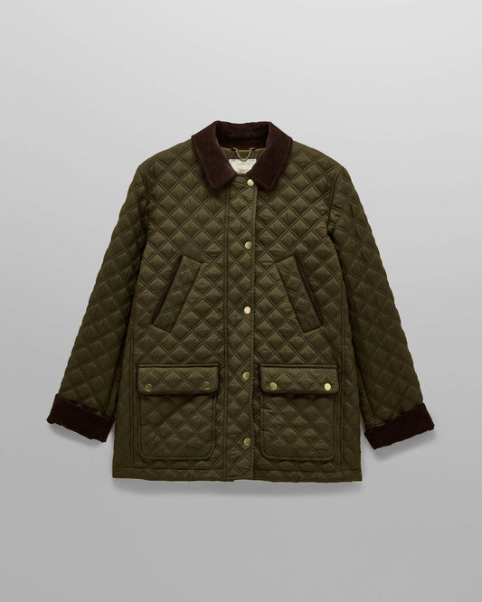 Joules Beatrix Womens Jacket - Khaki Green