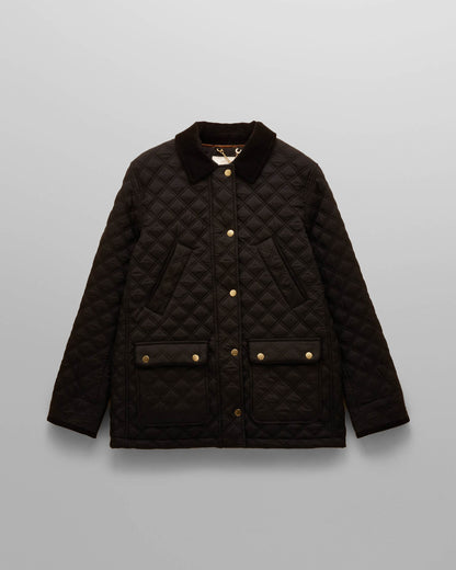 Joules Beatrix Womens Jacket - Black - CHO - Designer Womens Coats & Jackets