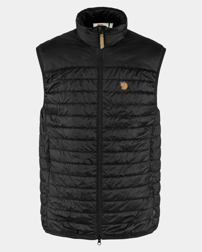 Fjallraven Abisko Mens Padded Gilet - Black 550