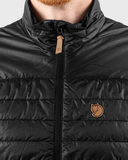 Fjallraven Abisko Mens Padded Gilet - Black 550