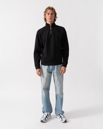 Woolrich American Half Zip Mens Sweatershirt | CHO | Designer Mens Sweatshirts