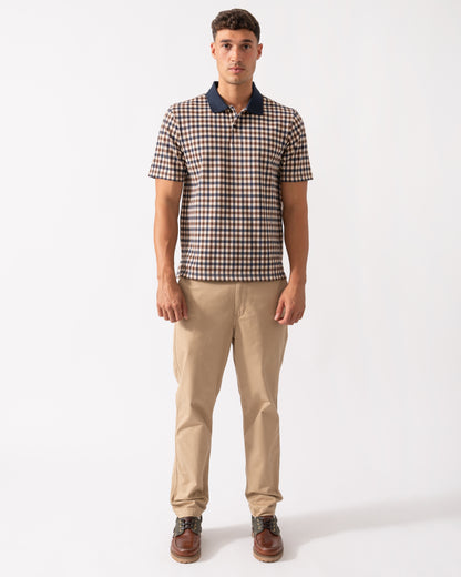 Aquascutum Mens Iconic Polo - Navy 11