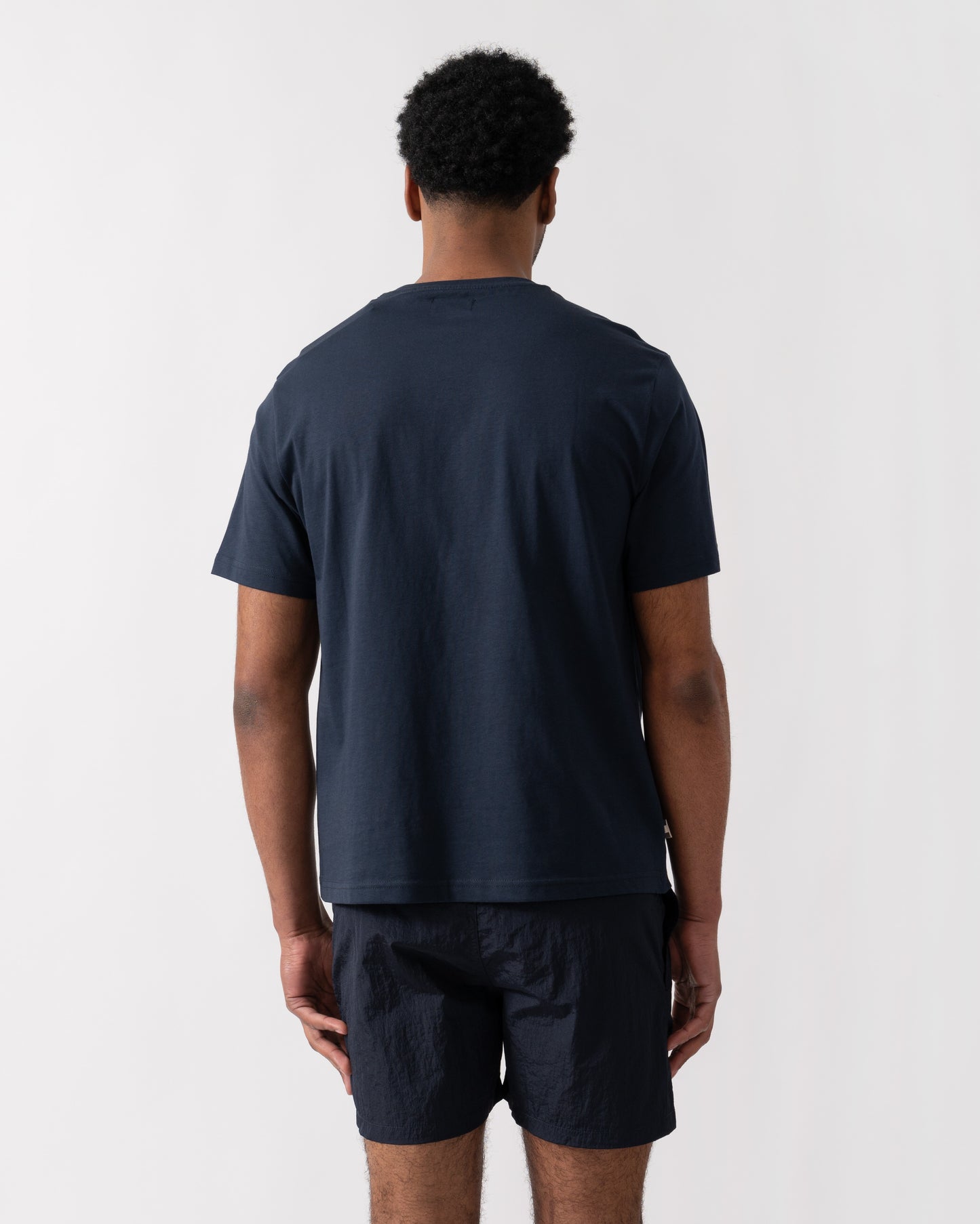 Aquascutum Mens Big Logo T-Shirt - Navy 11 | CHO | Designer Mens T-Shirts