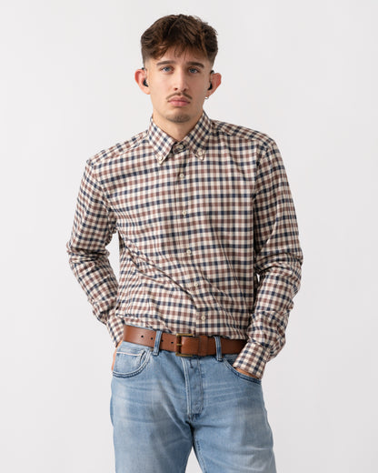 Aquascutum Mens Iconic Shirt - Club Check 28