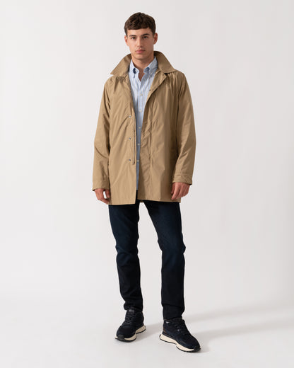 Aquascutum Mens Packable Trenchcoat - Khaki 38