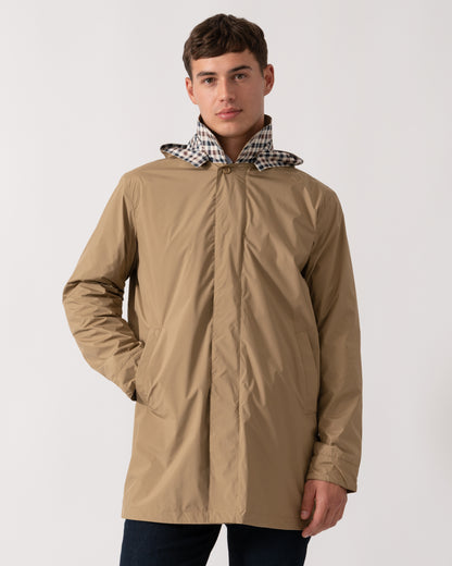 Aquascutum Mens Packable Trenchcoat - Khaki 38