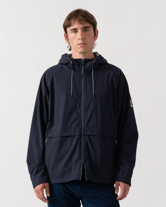 Aquascutum Mens Shell SP Hooded Jacket - Navy 11