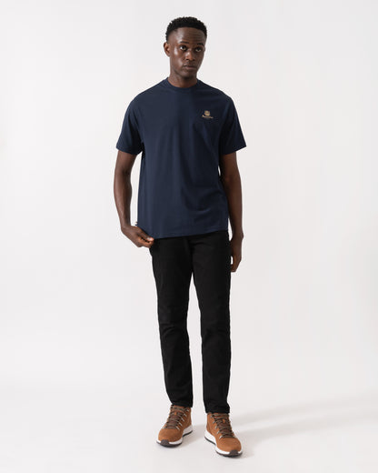 Aquascutum Mens Small Logo T-Shirt - Navy 11
