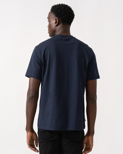 Aquascutum Mens Small Logo T-Shirt - Navy 11