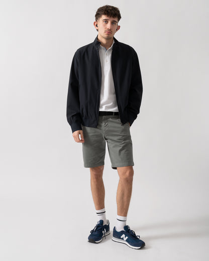 full length shot of a model wearing an Armani Exchange Mens Jacket XM002139-AF22536 in Deep Navy UB101