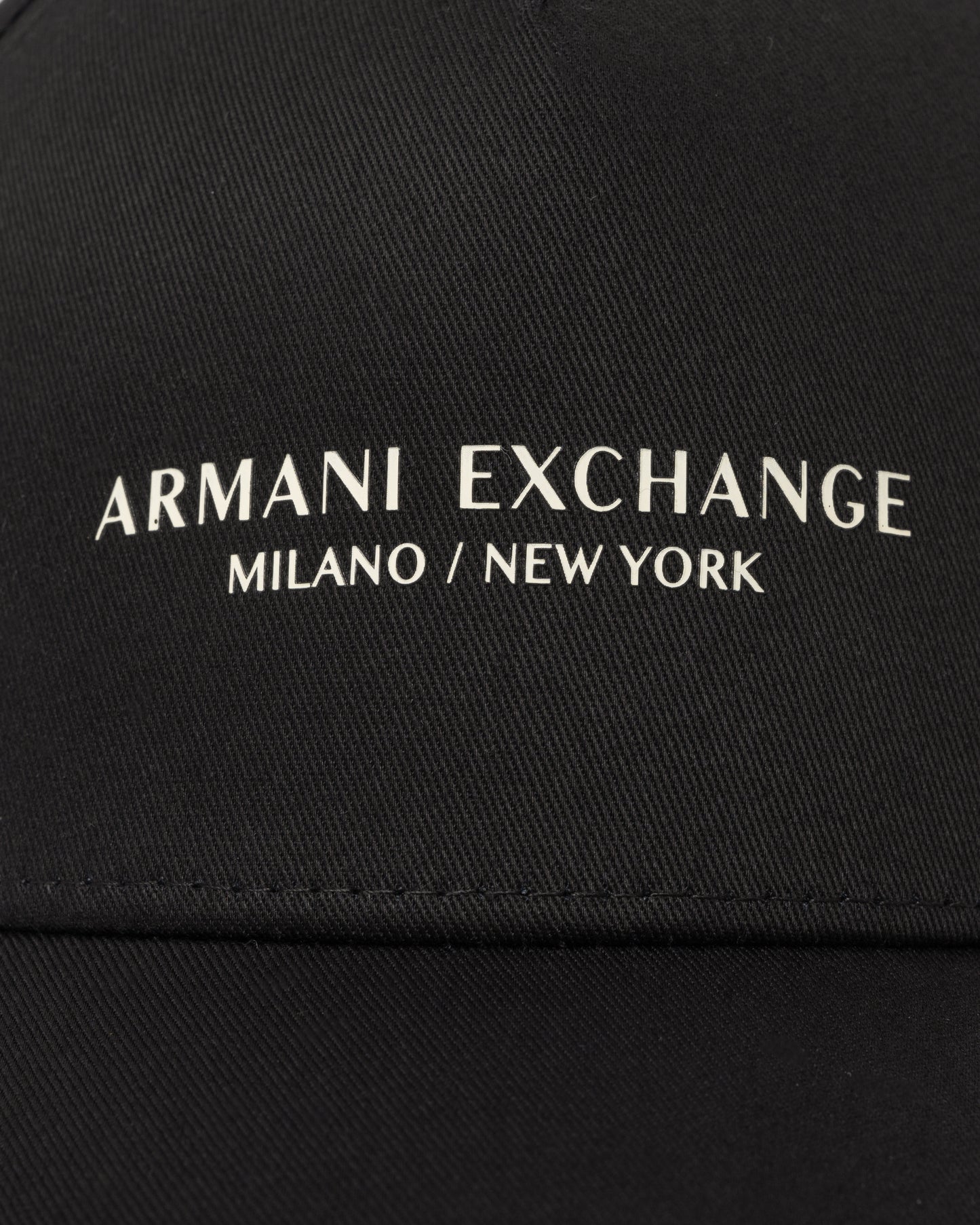 Armani Exchange Mens Baseball Hat XM001694-AF15502 - Black UC001