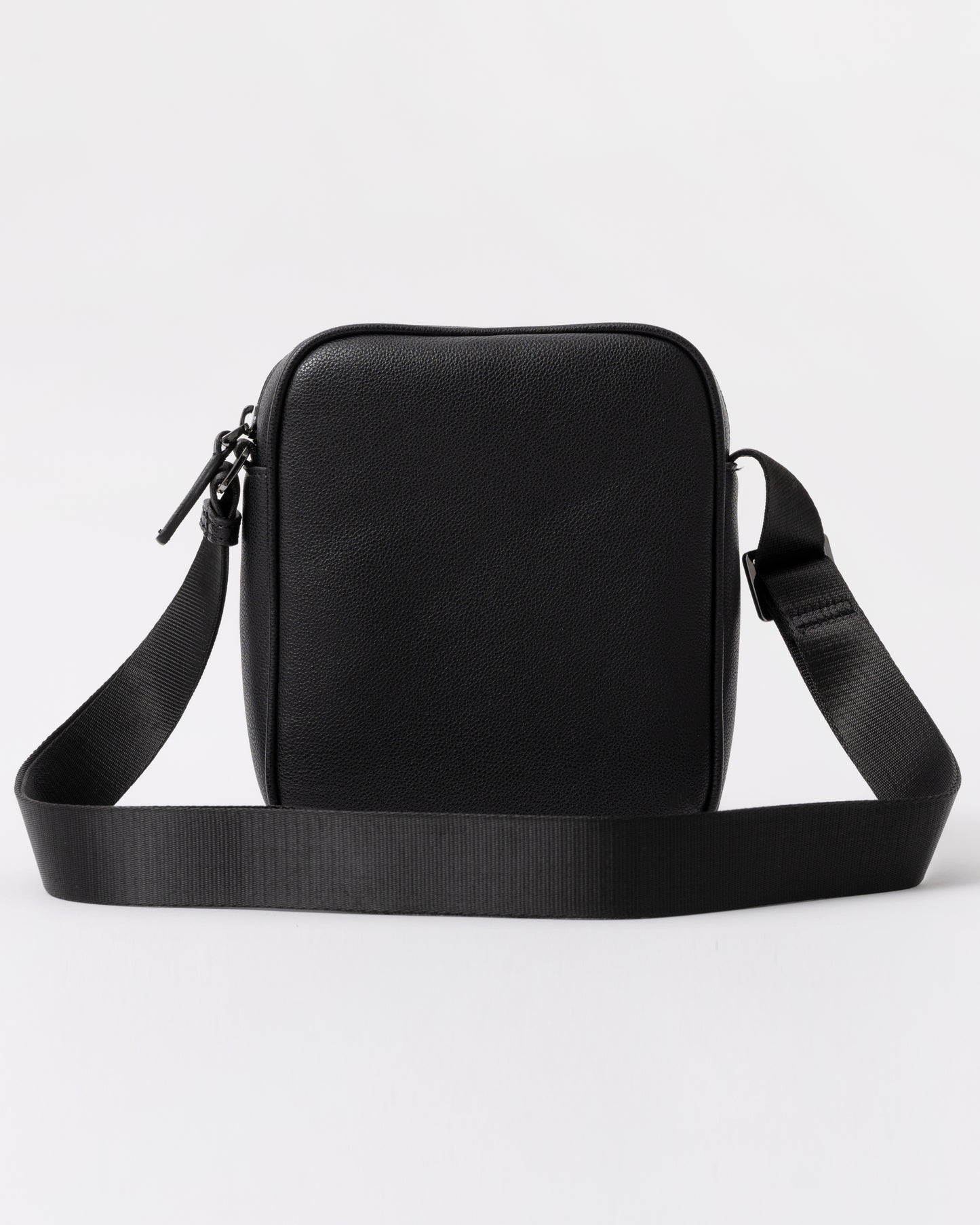 Armani Exchange Mens Boxy Messenger Bag - Black UC001 back