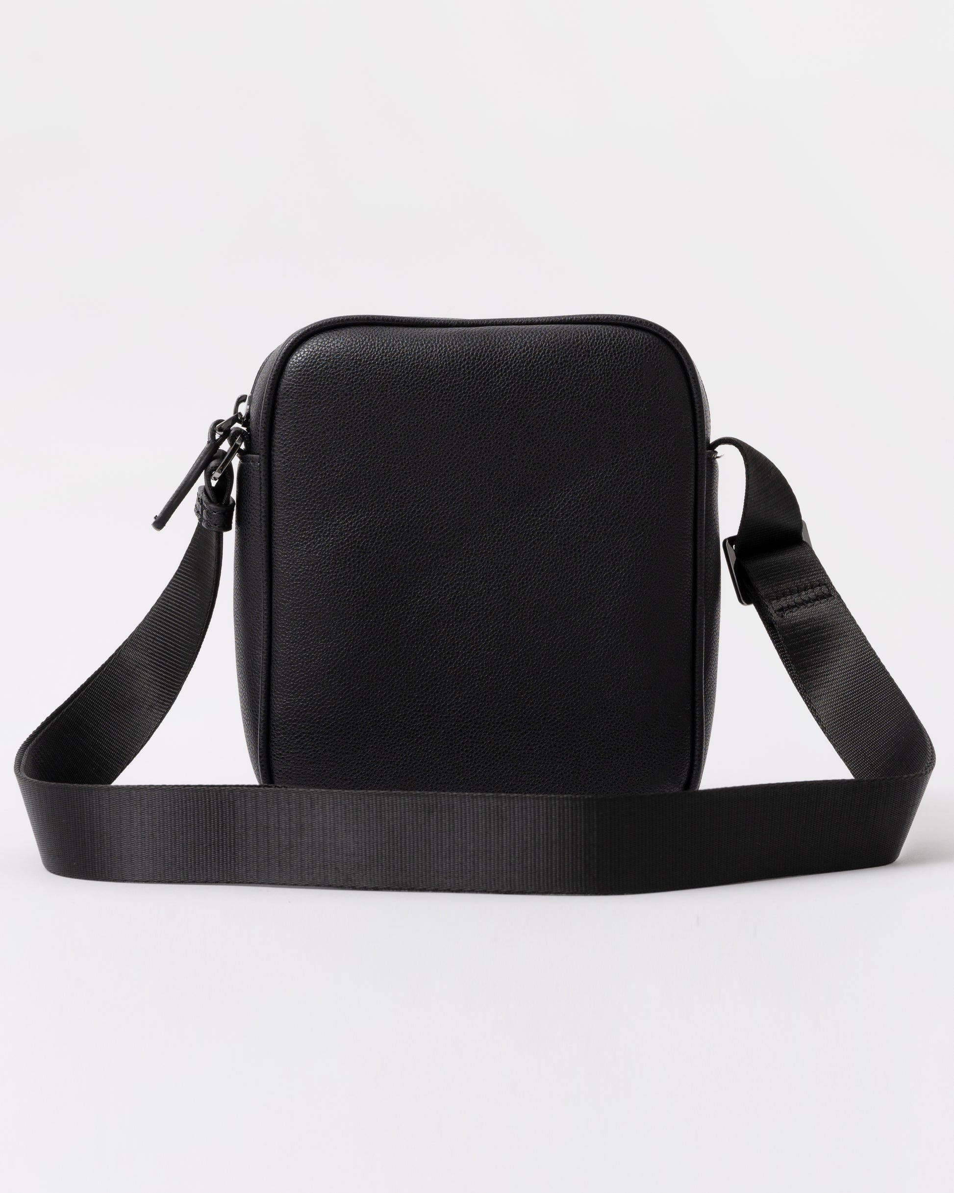 Armani Exchange Mens Boxy Messenger Bag - Black UC001 back
