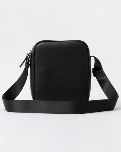 Armani Exchange Mens Boxy Messenger Bag - Black UC001 back