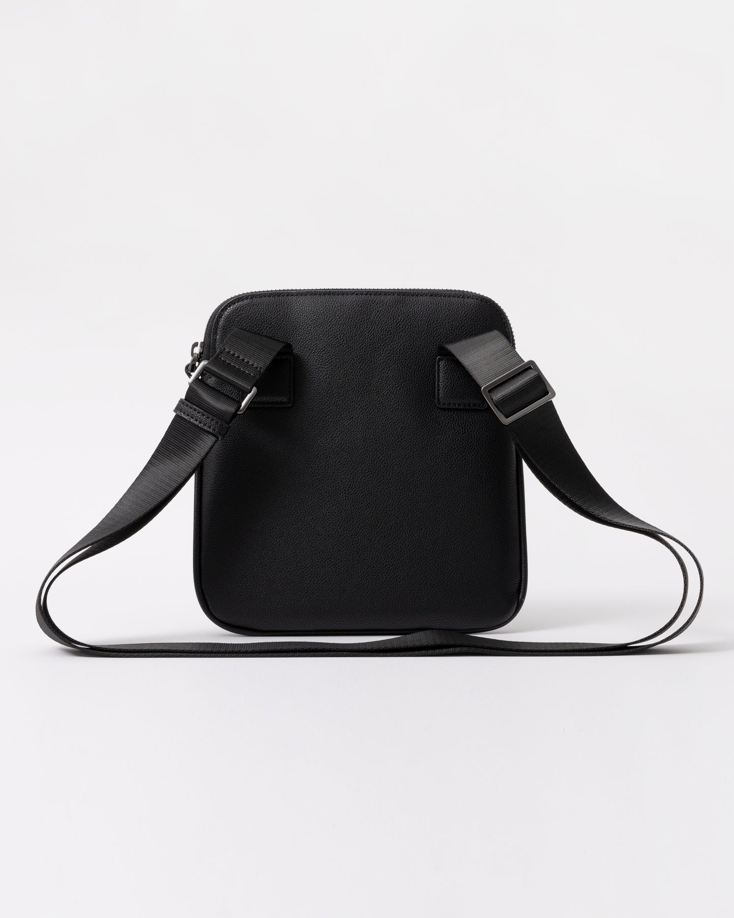 Armani Exchange Mens Slim Envelope Messenger Bag - Black UC001 back