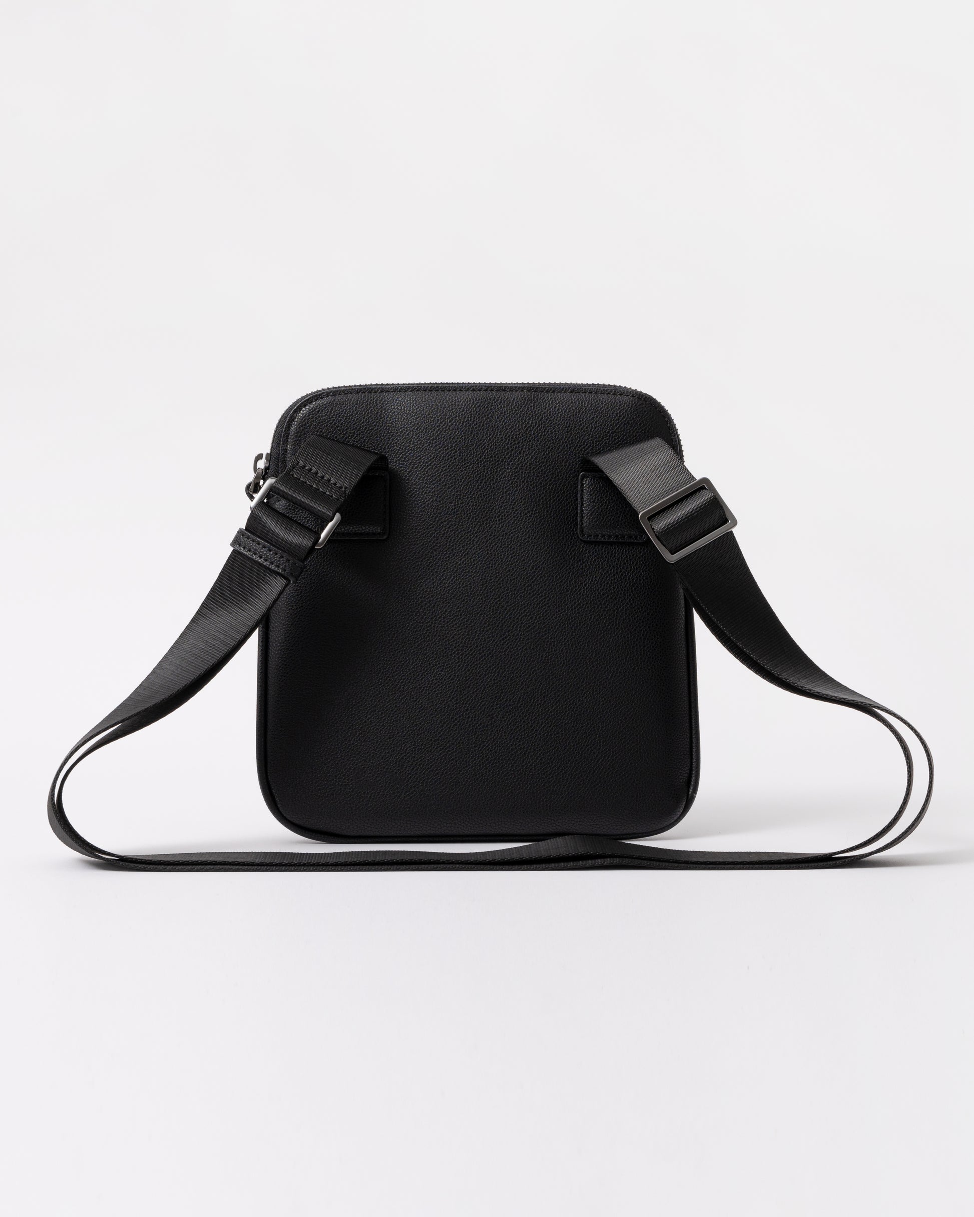 Armani Exchange Mens Slim Envelope Messenger Bag - Black UC001 back