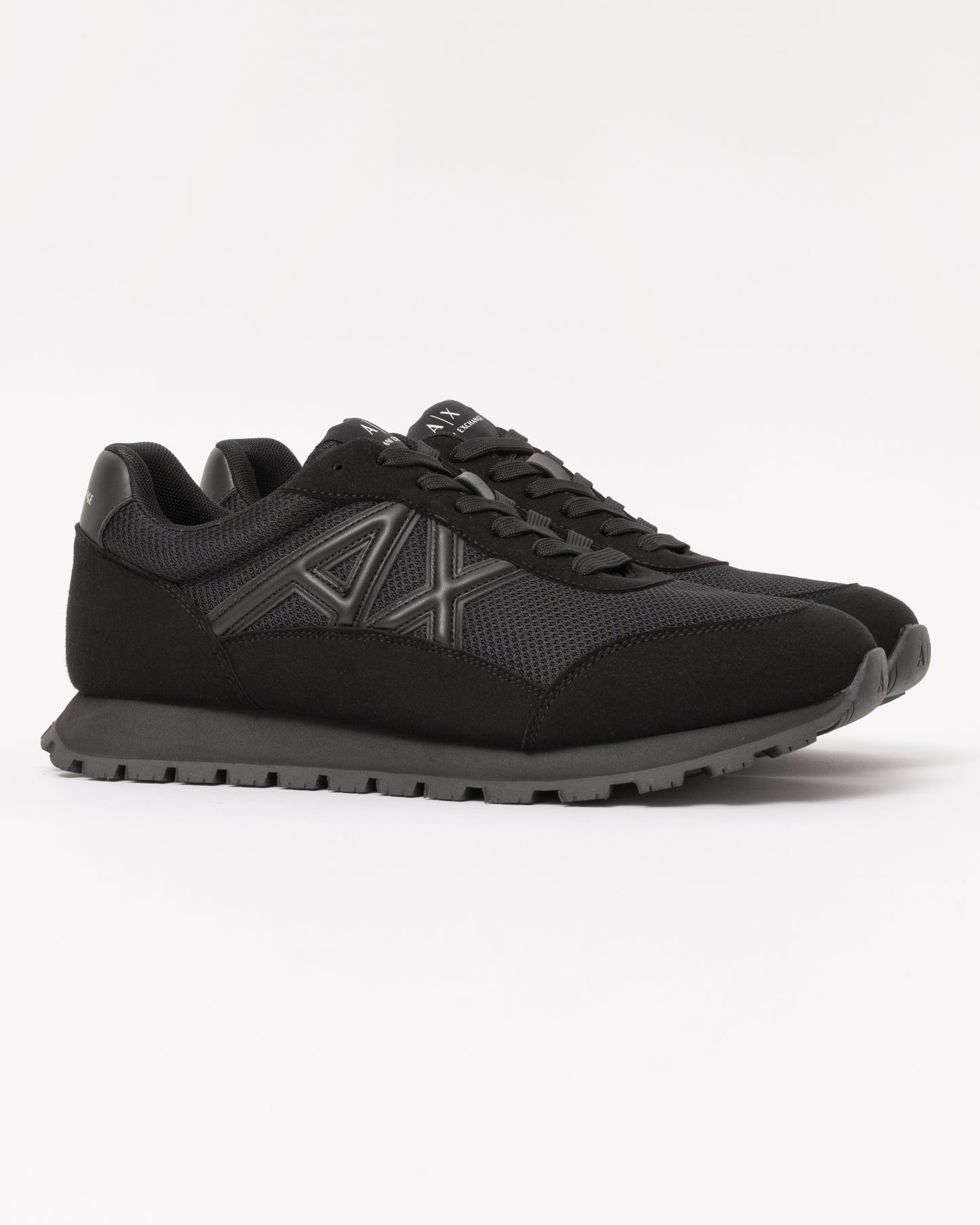 Armani Exchange Mens Sneaker XM001960-AF19388 - Black/Black MC005