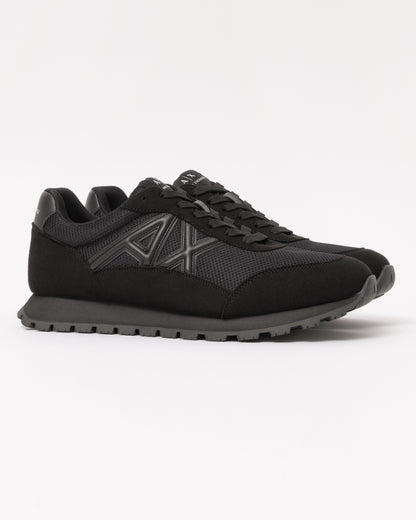 Armani Exchange Mens Sneaker XM001960-AF19388 - Black/Black MC005