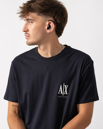 Armani Exchange Mens T-Shirt XM000365-AF12308 - Deep Navy UB101