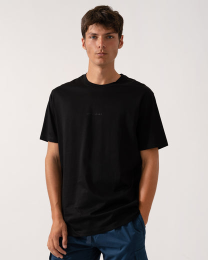 Armani Exchange Mens Regular Fit Mercerised Cotton T-Shirt