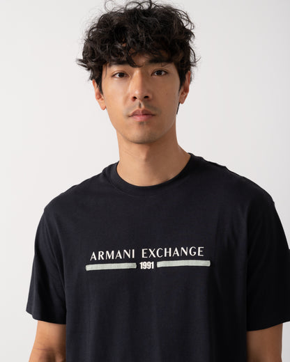 Armani Exchange Mens T-Shirt XM001074-AF10356 - Deep Navy UB101