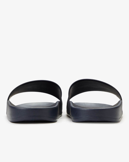 Fred Perry Mens Branded Slider - Navy 608 | CHO | Designer Mens Sandals