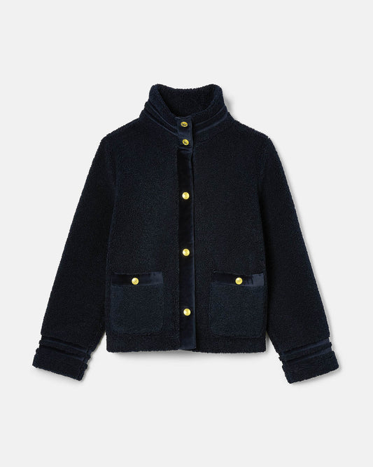 Joules Fleur Womens Jacket - Navy