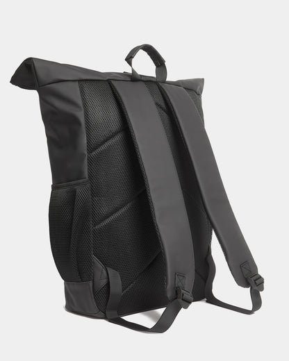 Lyle & Scott Weather Resistant Roll Top Bag - Z865 Jet Black
