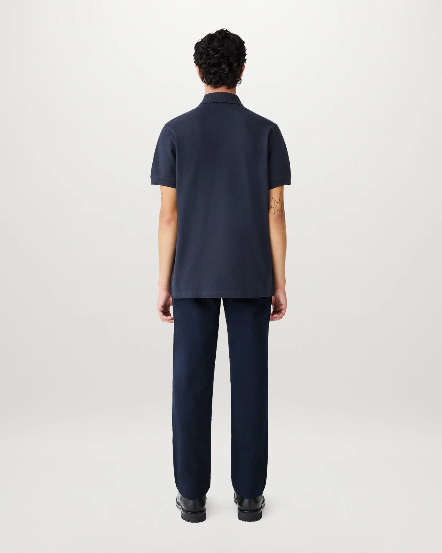 Belstaff Mens Logo Polo - Dark Ink