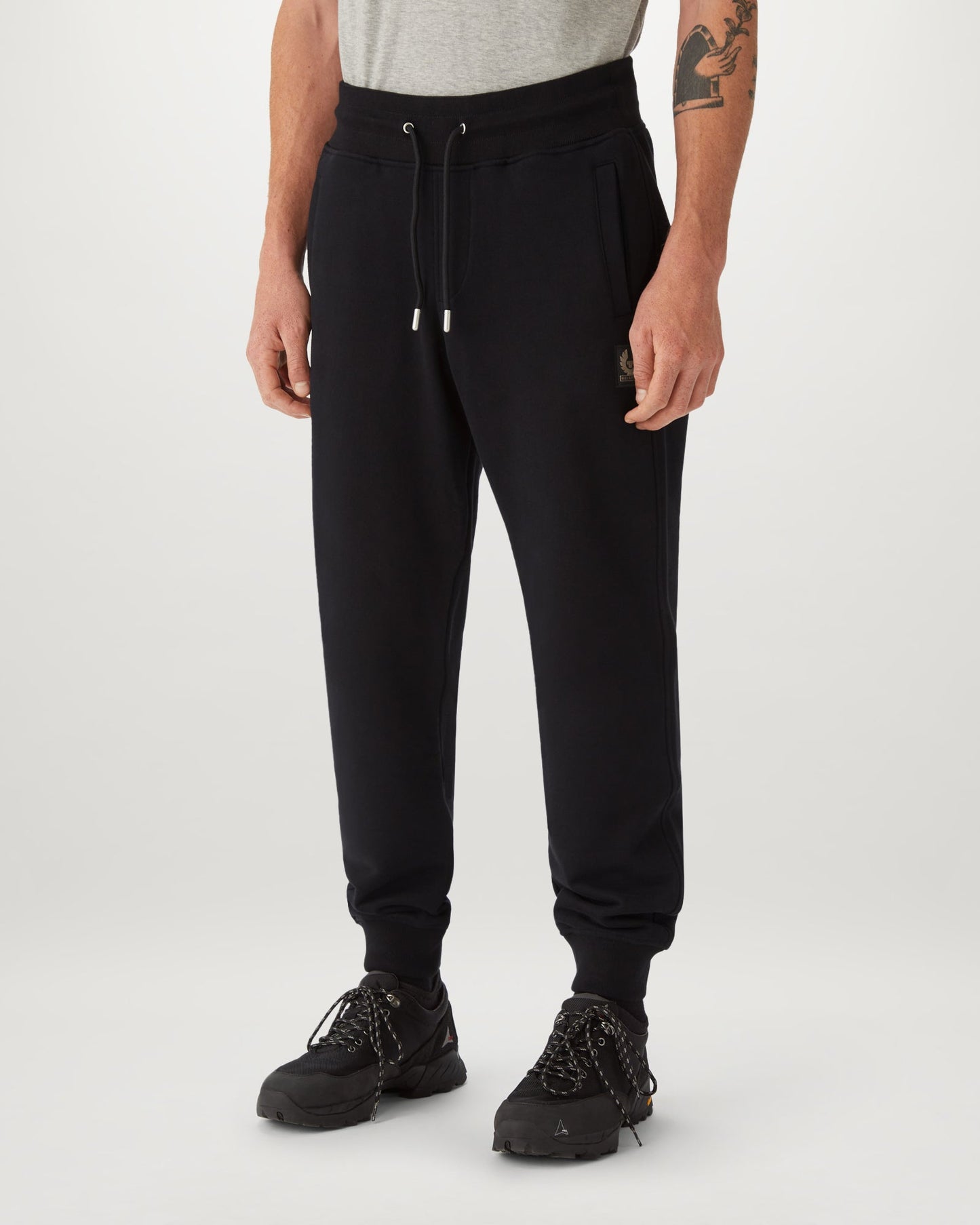 Belstaff Mens Logo Sweatpants - Dark Ink