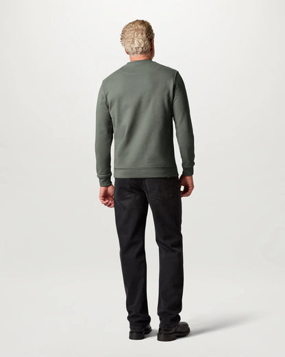 Belstaff Mens Logo Sweatshirt - Atlantic Grey
