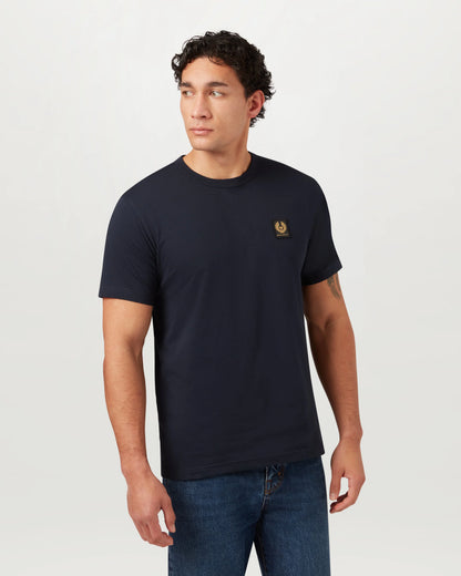 Belstaff Mens Icon Logo T-Shirt - Dark Ink