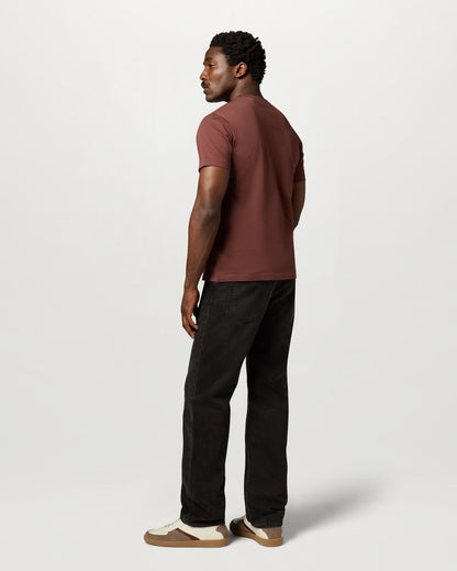 Belstaff Mens Icon Logo T-Shirt - Oxblood