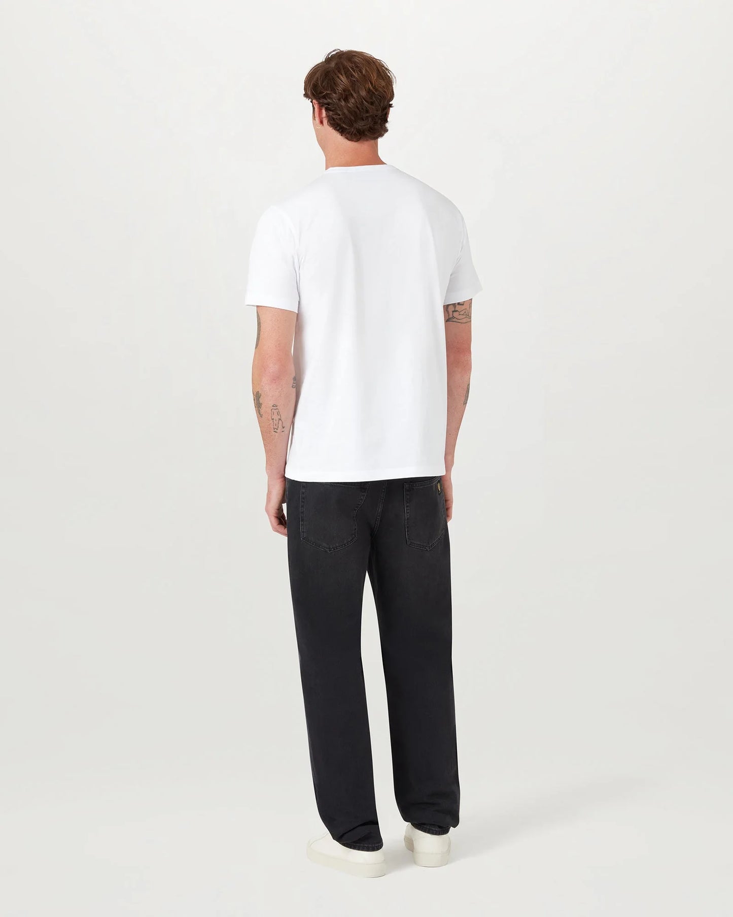 Belstaff Mens Icon Logo T-Shirt - White