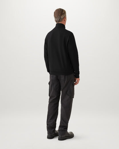 Belstaff Mens Logo Full Zip Sweatshirt - Dark Ink