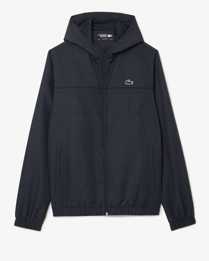 Lacoste Mens Zipped Training Jacket - Graphite/Graphite RT3