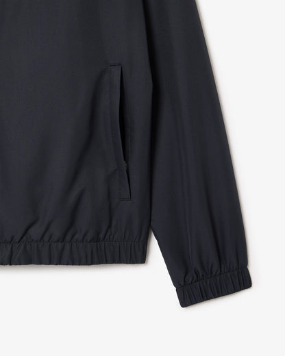 Lacoste Mens Zipped Training Jacket - Graphite/Graphite RT3
