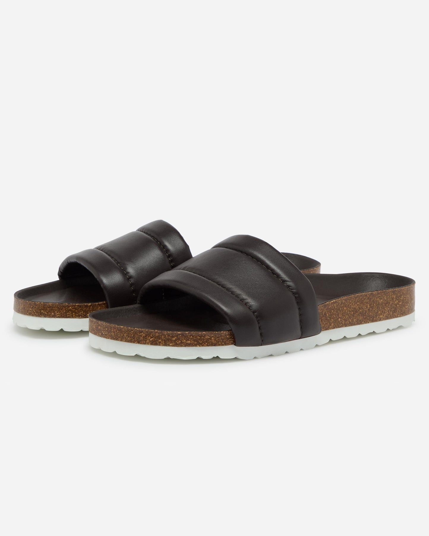 Oliver Sweeney Bornos Leather Mens Slides - Brown | CHO | Designer Mens Sandals