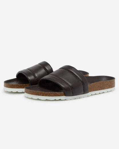 Oliver Sweeney Bornos Leather Mens Slides - Brown | CHO | Designer Mens Sandals