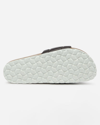 Oliver Sweeney Bornos Leather Mens Slides - Brown | CHO | Designer Mens Sandals