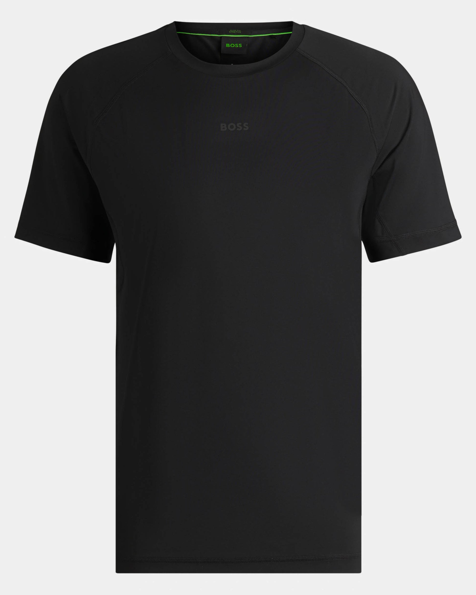 BOSS Green Tee Active Mens T-Shirt - Black 001 - CHO - Designer Mens Short Sleeve T-Shirts