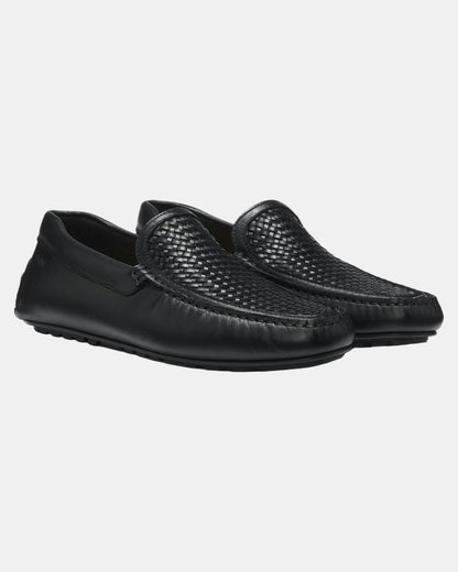 BOSS Orange Noel_Mocc_ltwvr Mens Shoes 50563133 - Black 001 | CHO | Designer Mens Shoes