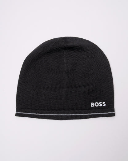 BOSS Green Arveso Mens Beanie in Black