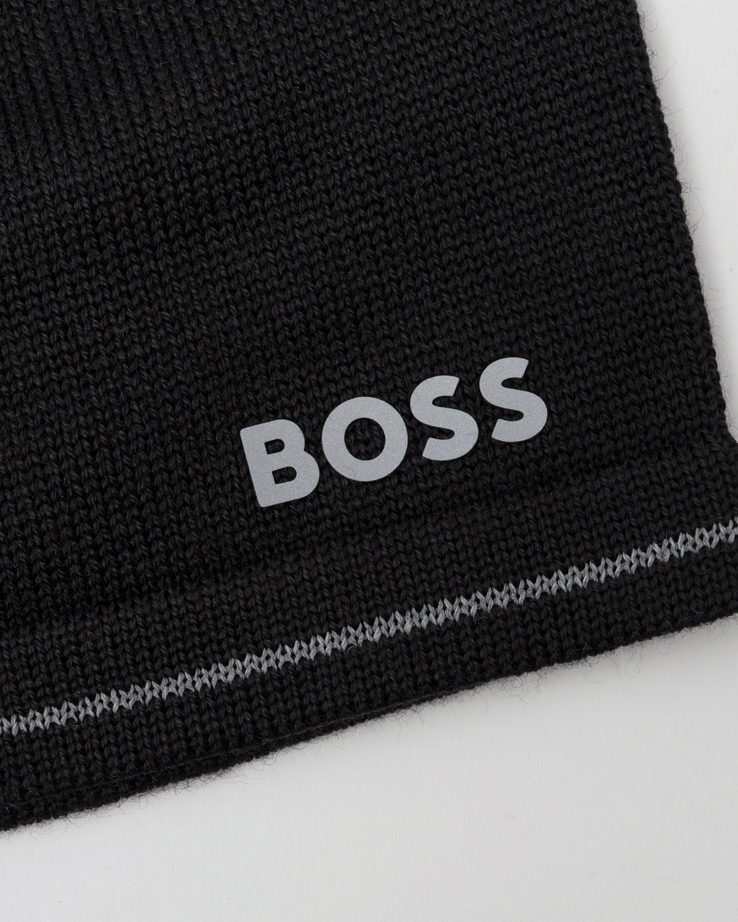 BOSS Green Arveso Mens Beanie - Black 001 - CHO - Designer Mens Hats