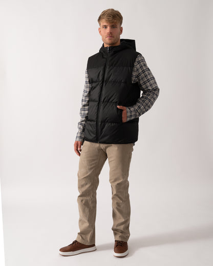 BOSS Green Block-X Mens Gilet - Black 001