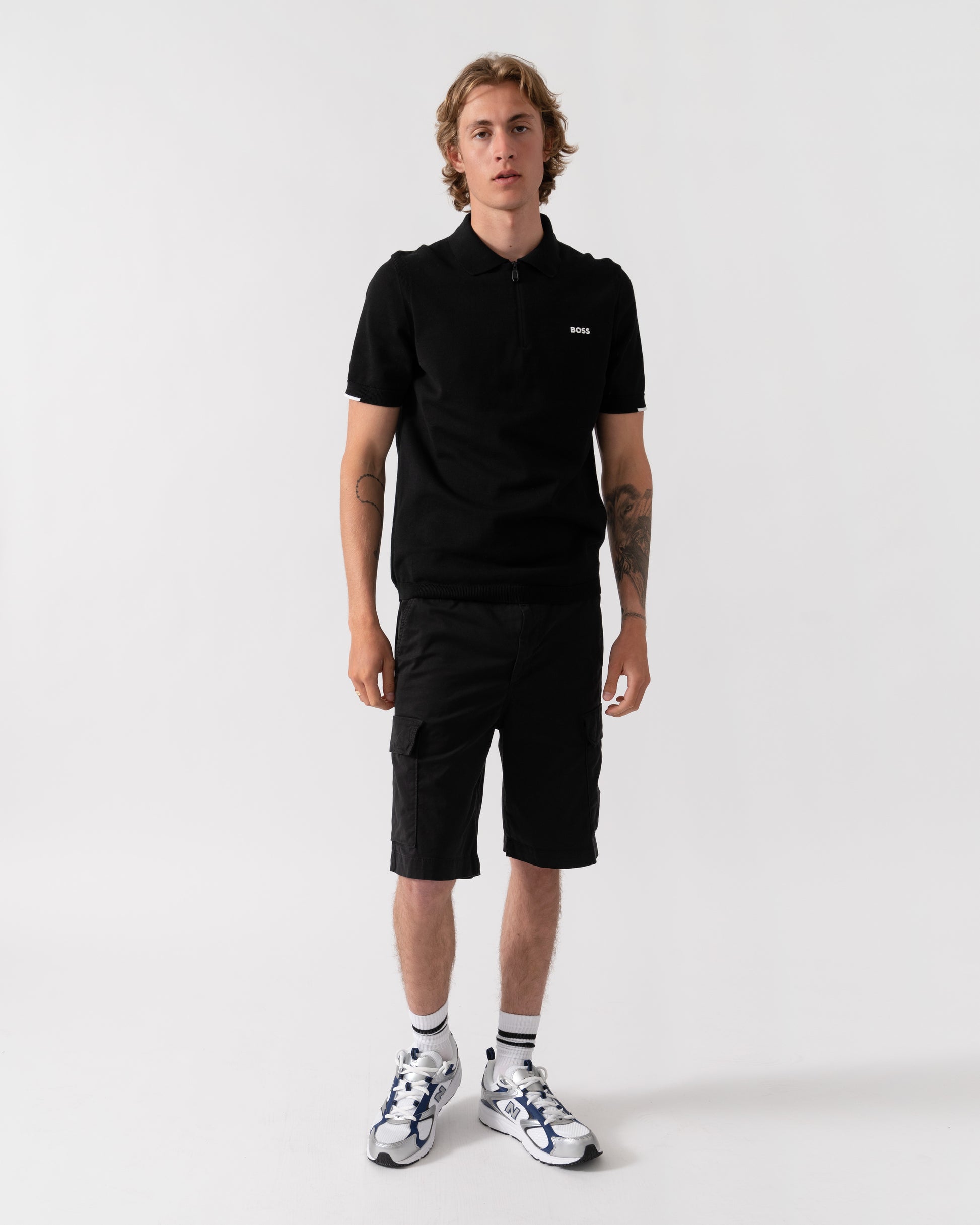 BOSS Green Ever-X PS Mens Polo Shirt - Black 001