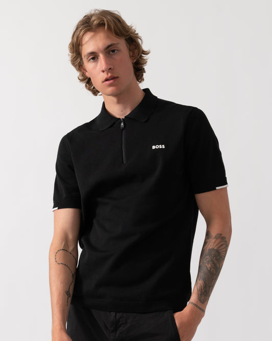 BOSS Green Ever-X PS Mens Polo Shirt - Black 001